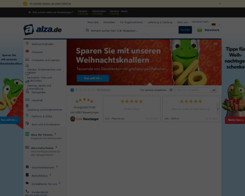 Online-Shop vonAlza
