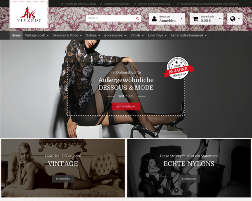 Online-Shop vonArs Vivendi