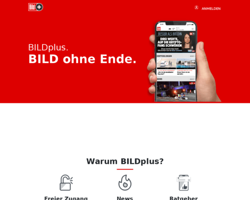 Online-Shop vonBILDplus