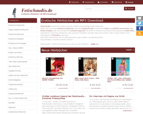 Online-Shop vonFetischaudio