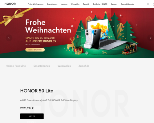 Online-Shop vonHonor