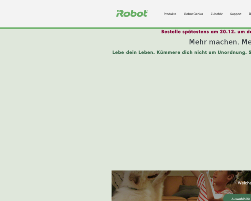 Online-Shop voniRobot