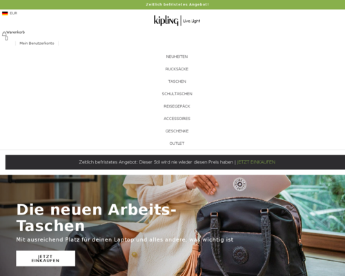 Online-Shop vonKipling