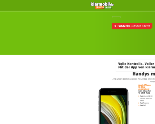 Online-Shop vonklarmobil