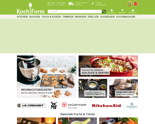 Online-Shop vonKochform