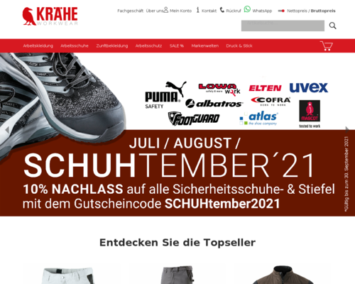 Online-Shop vonKrähe