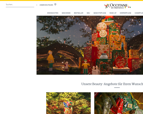 Online-Shop vonL"Occitane