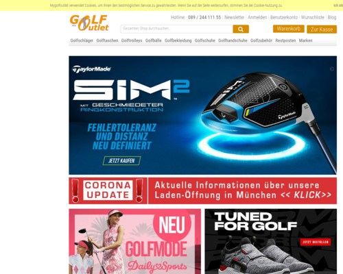 Online-Shop vonMyGolfOutlet