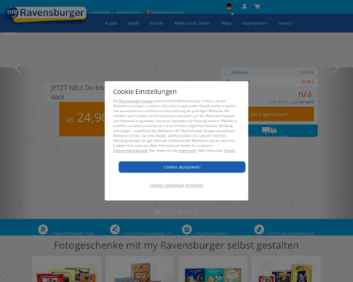 Online-Shop vonmyRavensburger