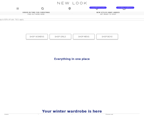 Online-Shop vonNew Look