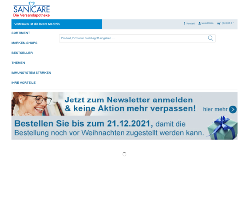 Online-Shop vonSANICARE