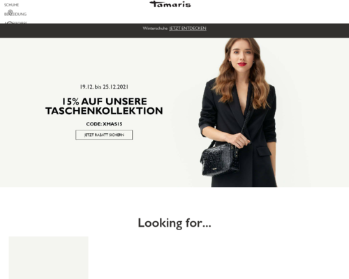 Online-Shop vonTamaris
