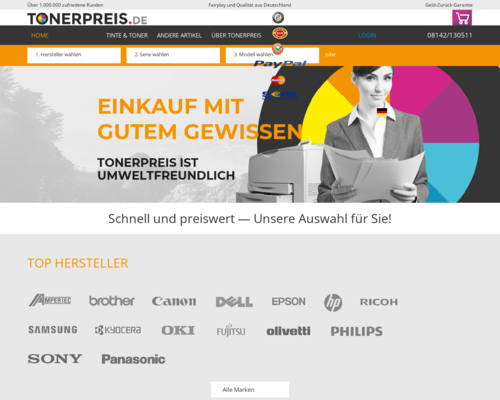 Online-Shop vonTonerpreis