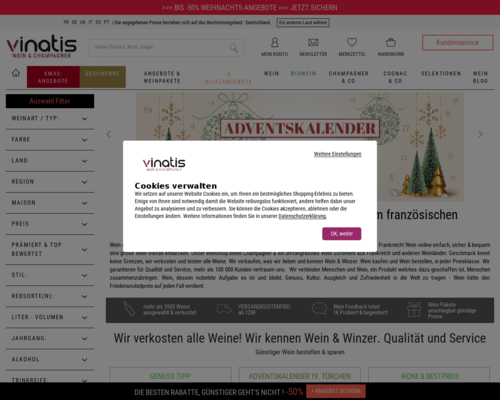 Online-Shop vonVinatis